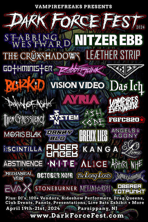 Dark Force Fest 2024 Flyer